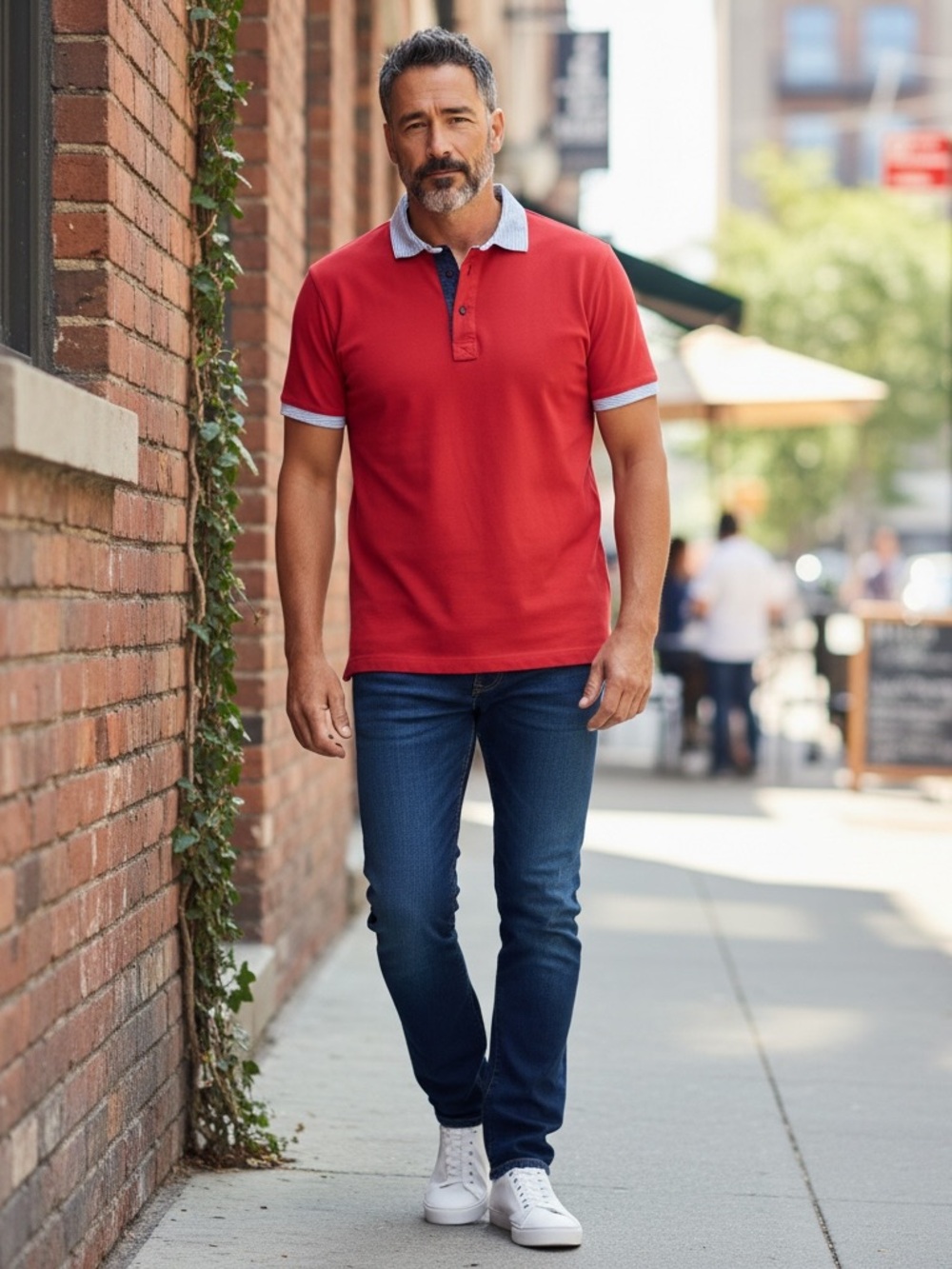 ❤️ Valentino Marini Italy Polo XL - L fit ❤️ Luxury Summer Style